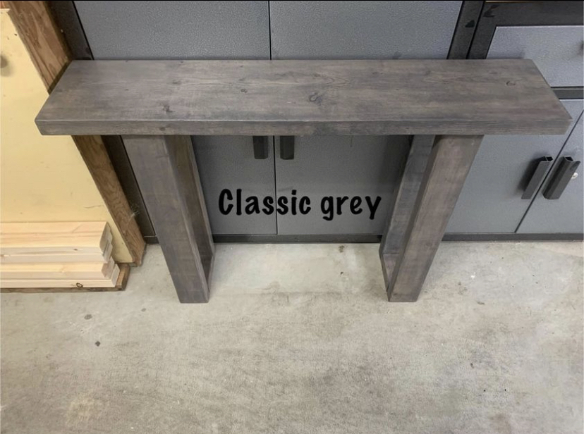 Handmade to order wooden console entry tables 🥕 image indicator(3)