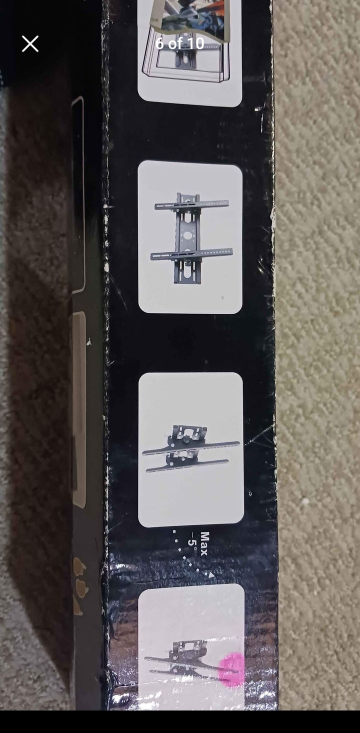 brand new tiger Clow wall mount, TV size 23" to42" image indicator(6)