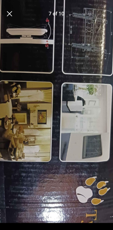 brand new tiger Clow wall mount, TV size 23" to42" image indicator(7)