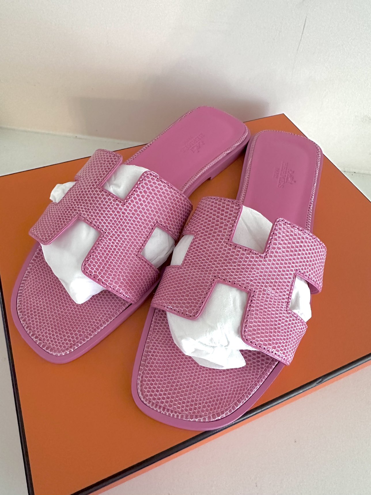 Authentic Hermes lizard Orans 39 image indicator(2)