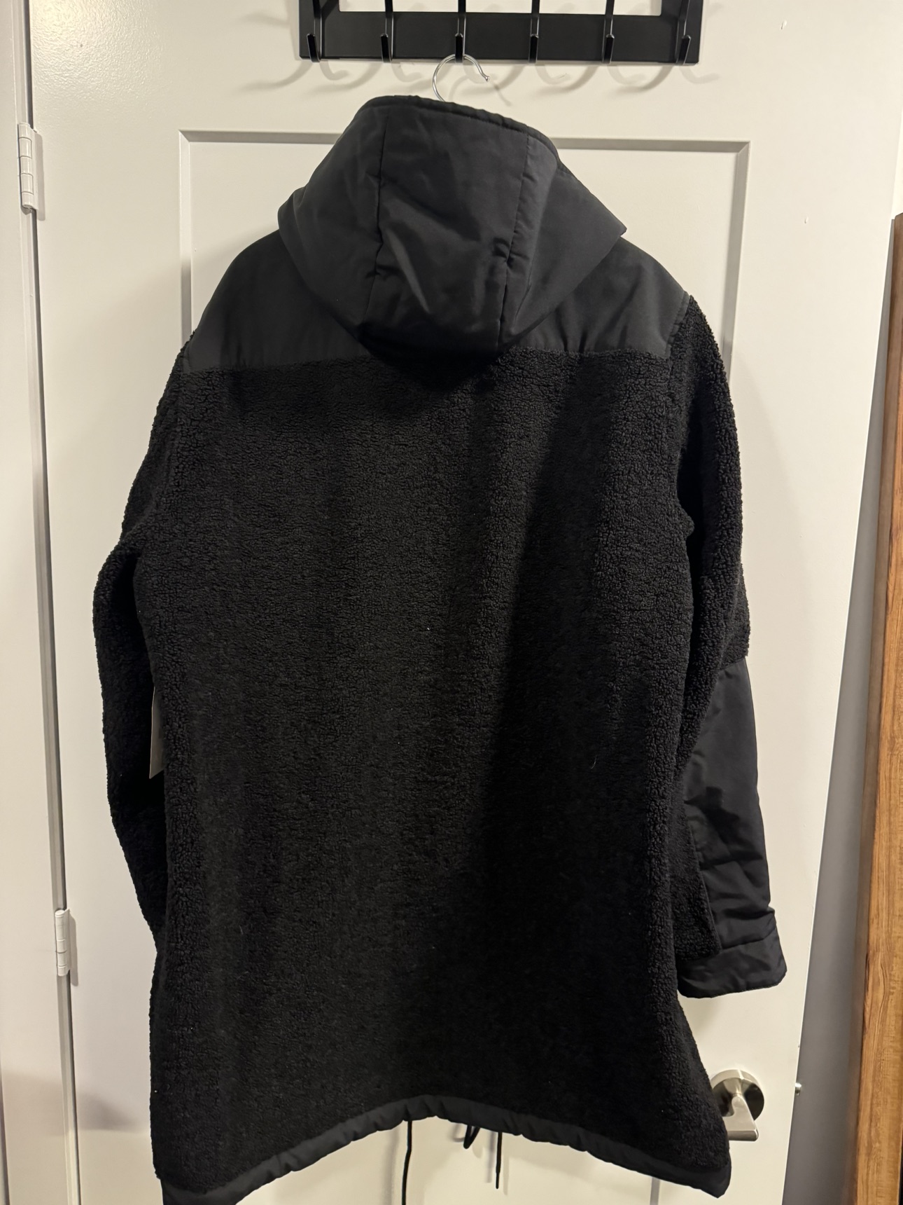 ASKYA Long Jacket - Black & Teddy - Size XXL - photo 2