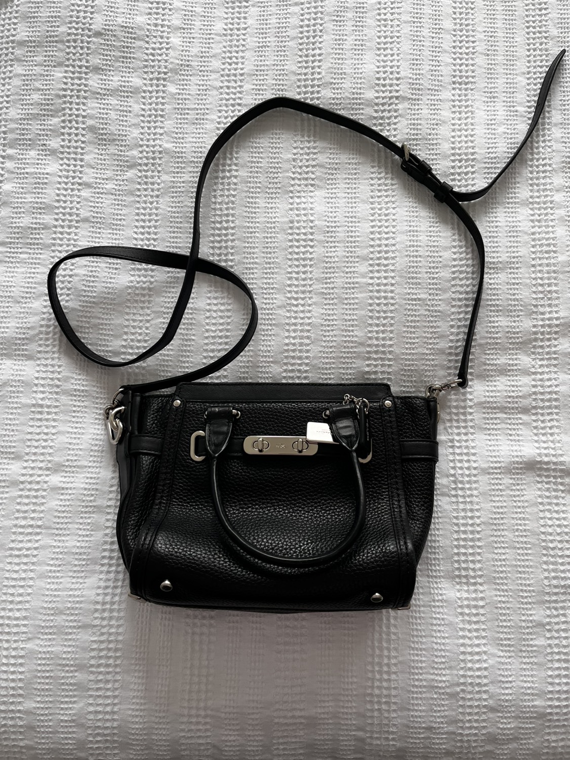 Coach Black Hand Bag - photo 2