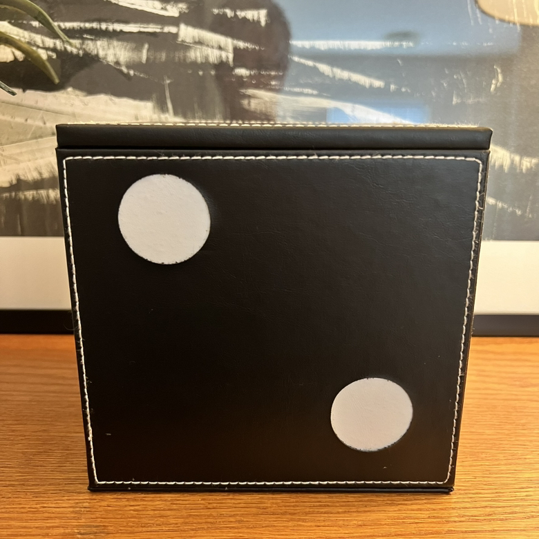 New Game Set in Faux Leather Storage Box - photo 4