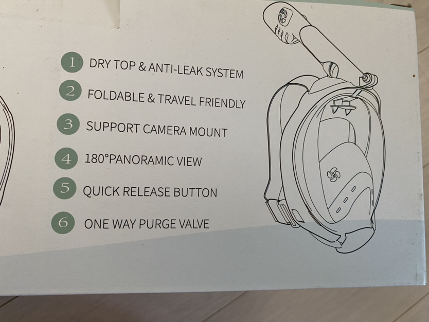 New fins and mask S/M image indicator(4)