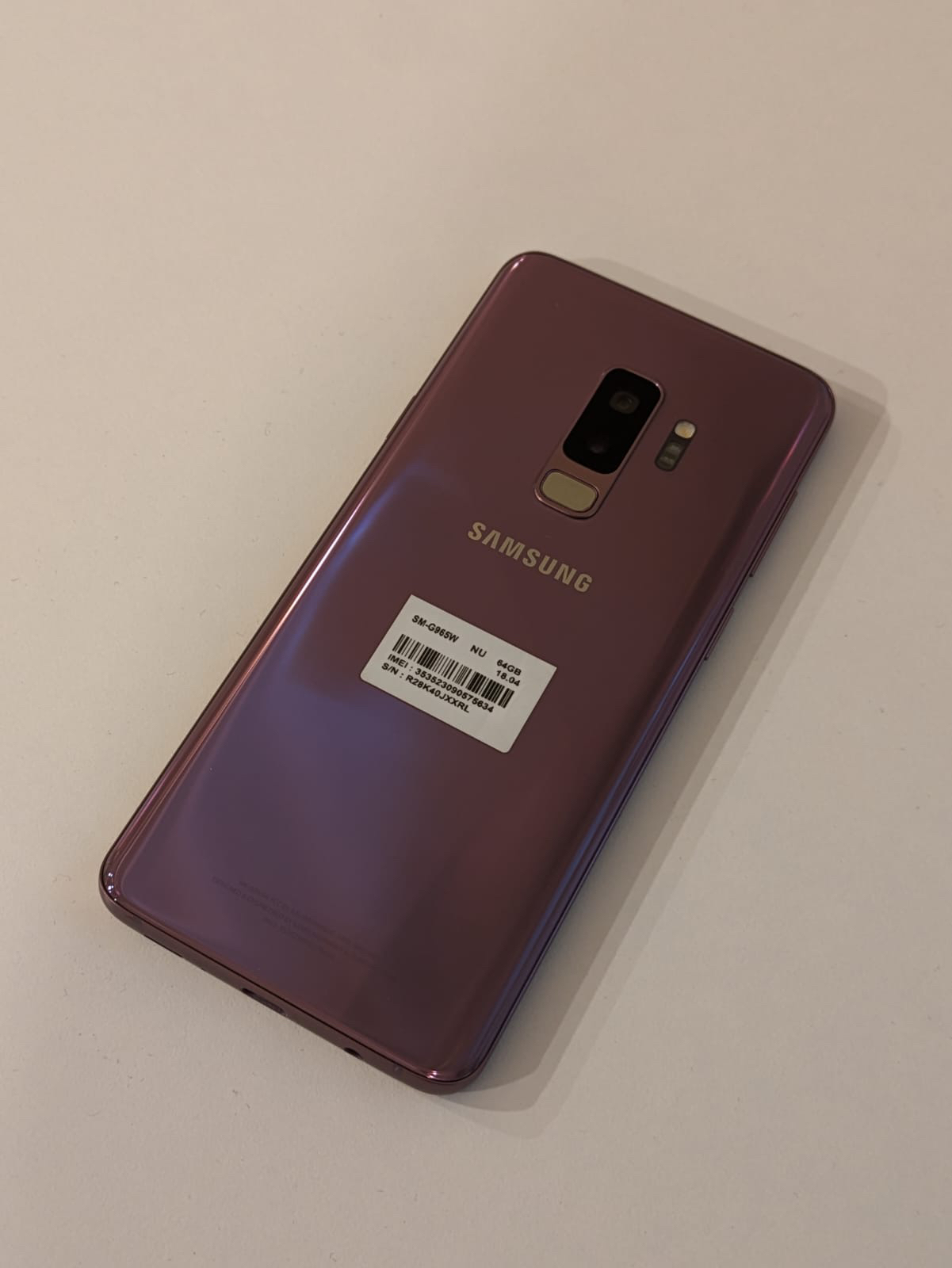 Samsung galaxy s9 plus