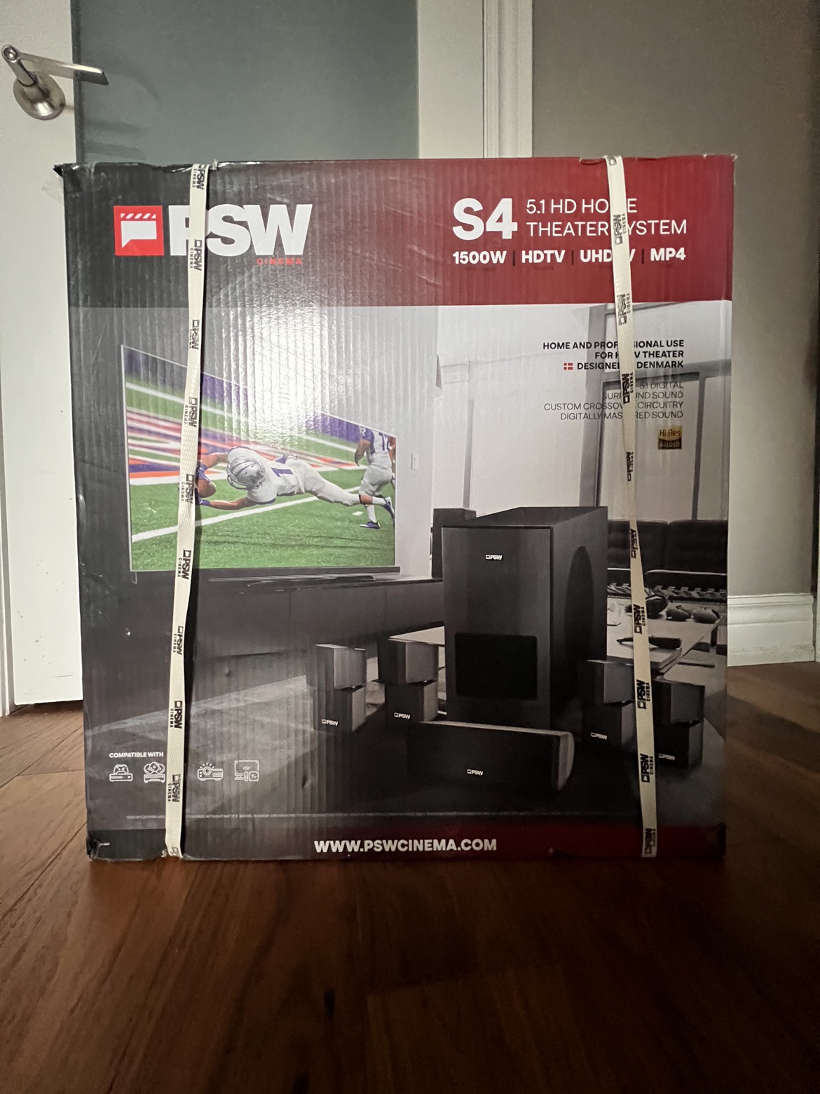 PSW S4 5.1 HD Home Theatre Cinema Surround Sound System