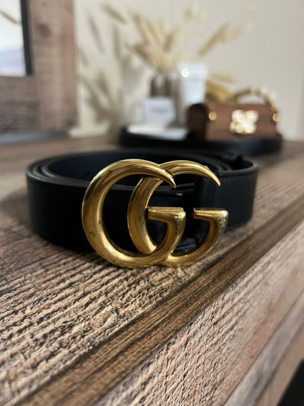 Gucci | Size 90 Double G Buckle Belt - photo 2