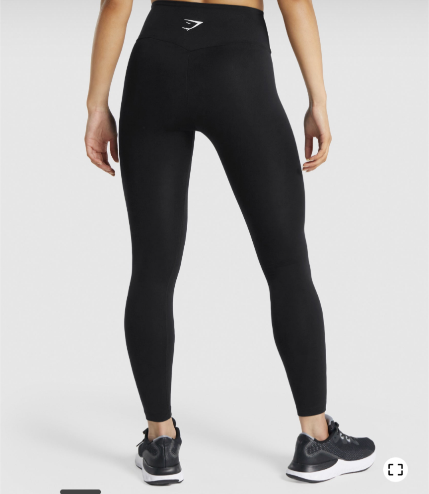 Gymshark Training Leggings (Black and Navy) - photo 3