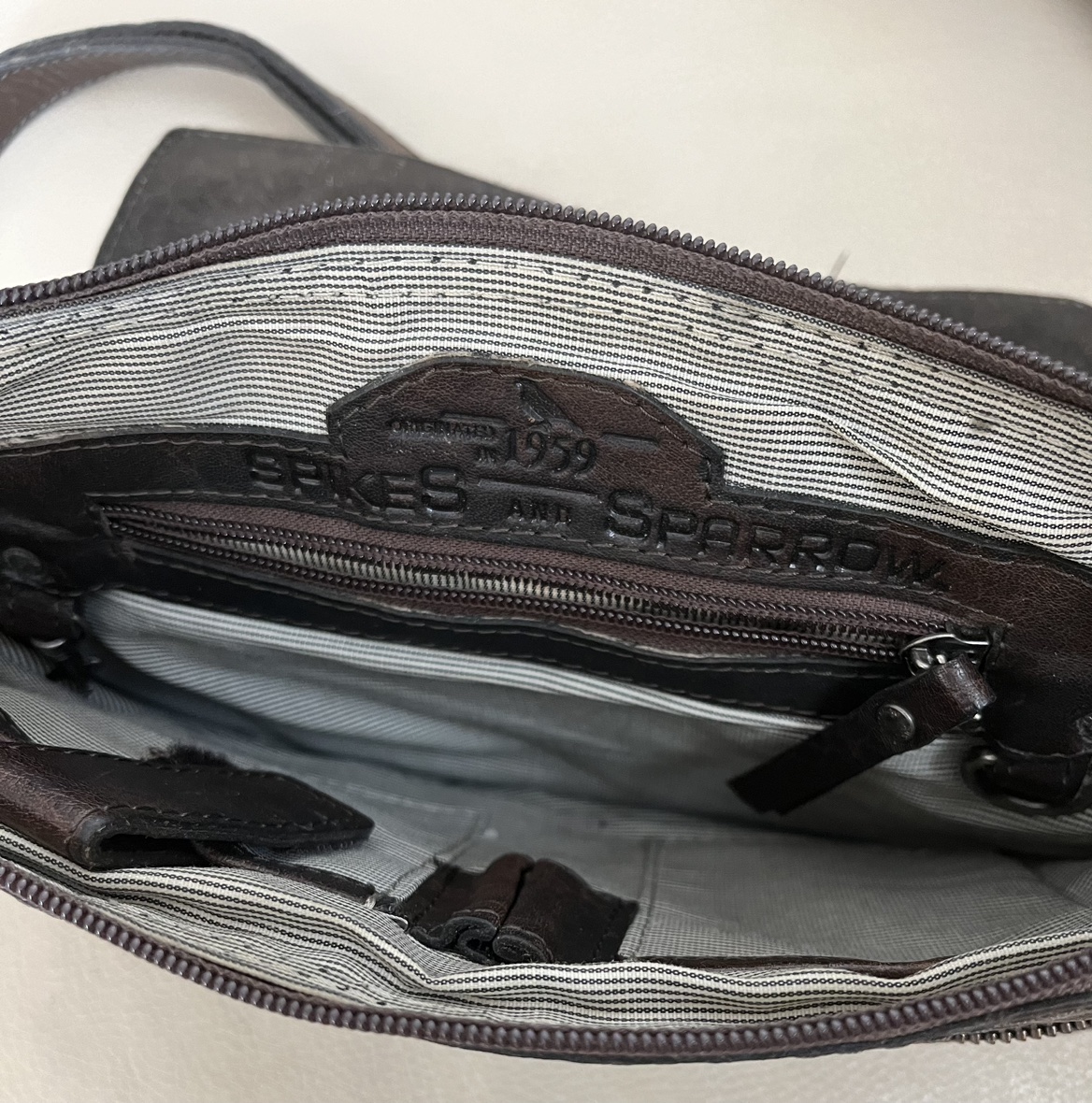 Spikes & Sparrow leather shoulder purse - photo 3