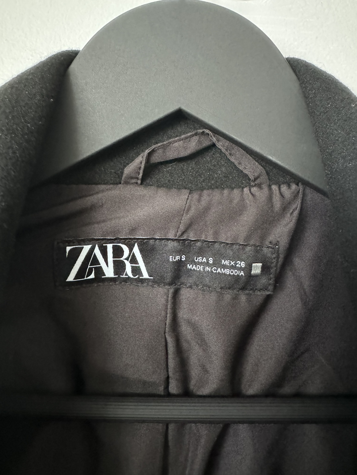 Zara Soft Oversized Coat - photo 4
