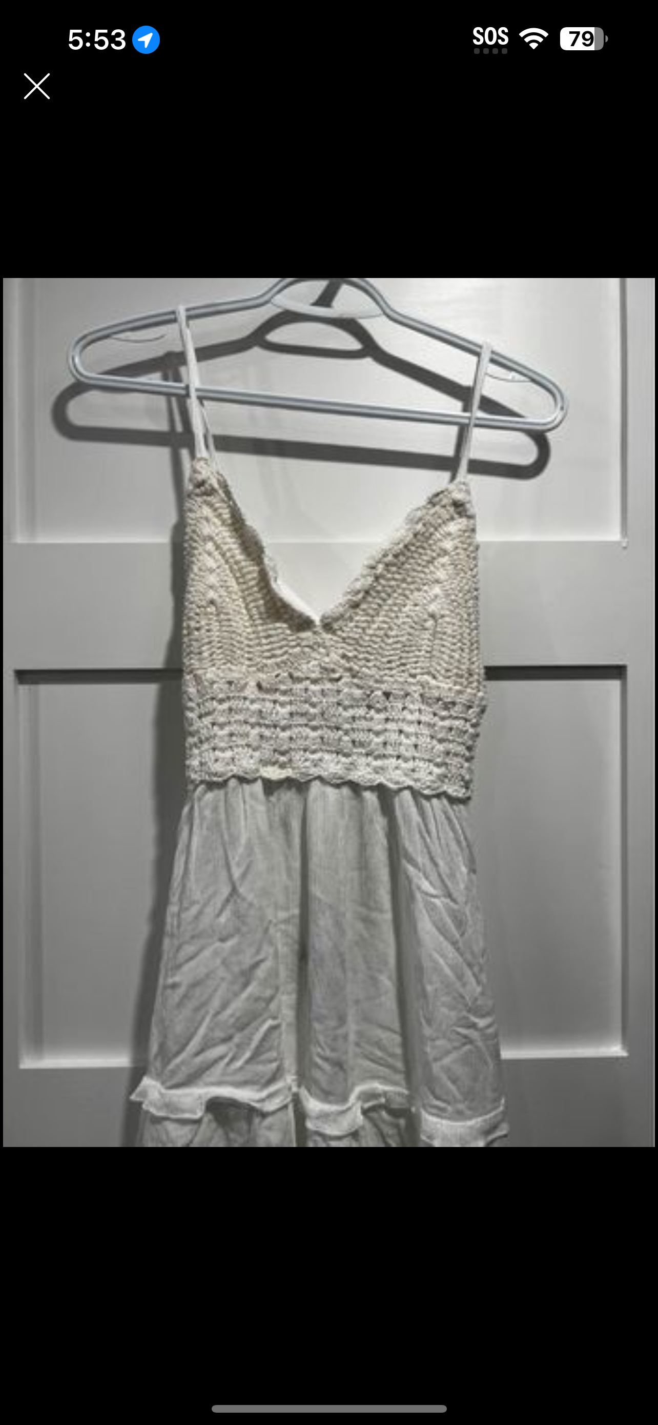 White dress