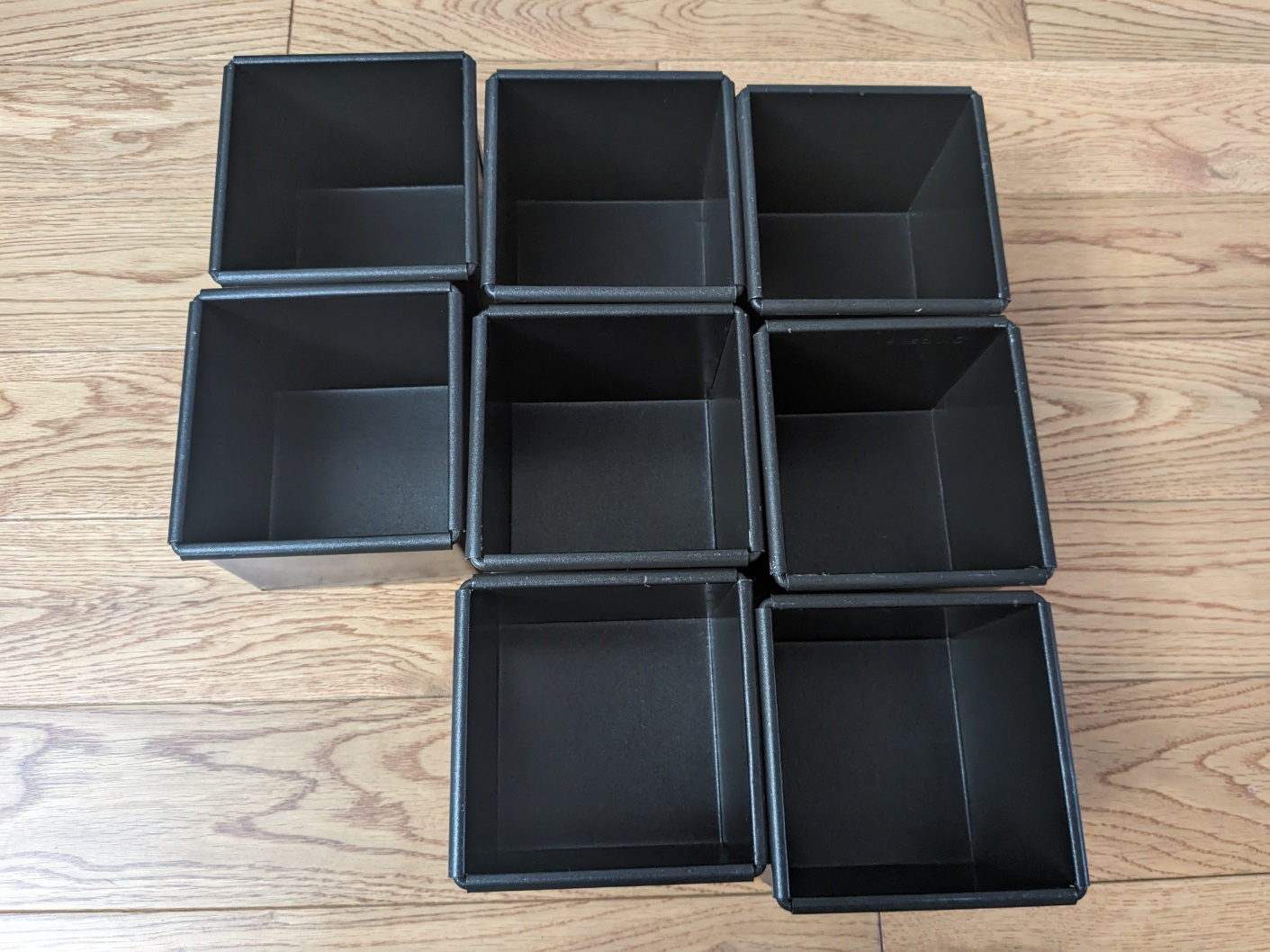 Pullman cube loaf baking pan with lid
