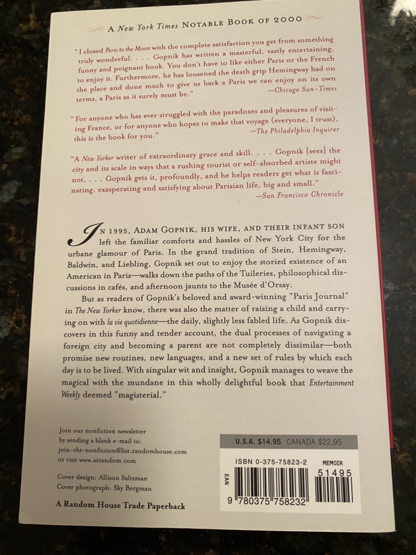 Paris to the Moon by Adam Gopnik image indicator(2)