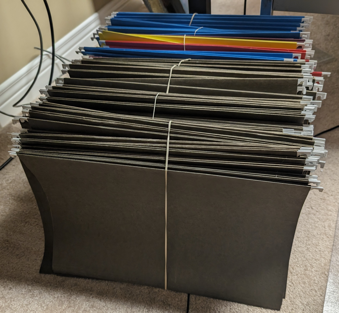 200 Legal Size Hanging File Folders