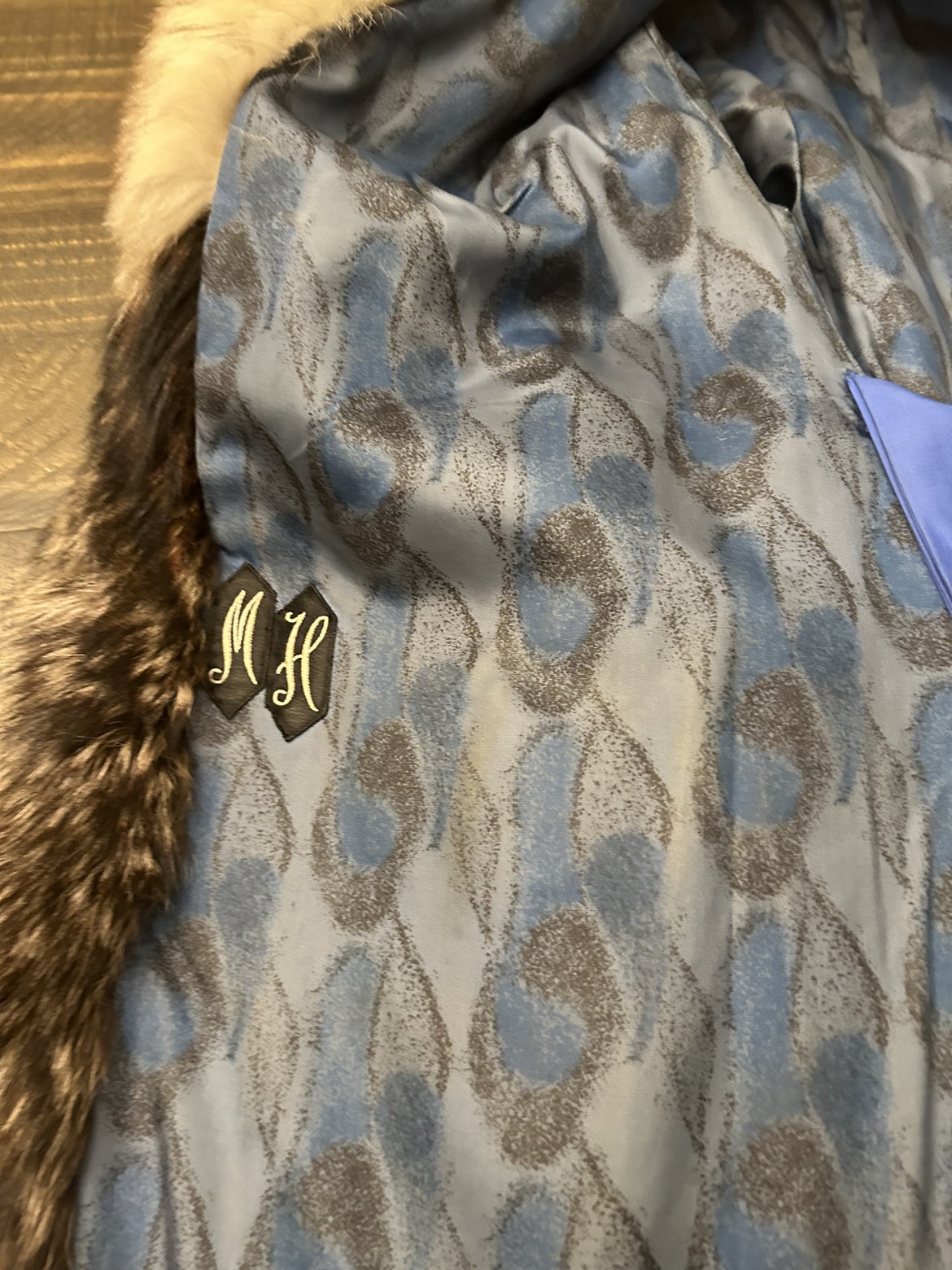 Vintage Custom High End Fur Coat XS/S image indicator(7)