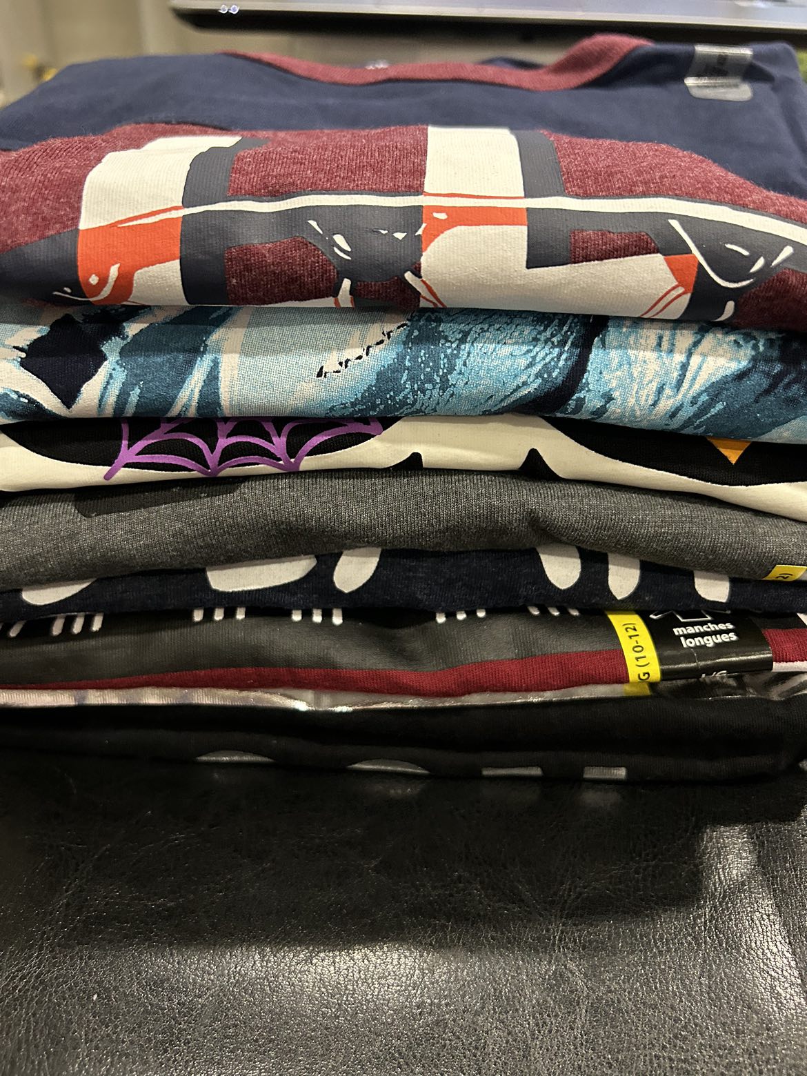 Brand new long sleeve shirts boys size 10-12 - photo 3