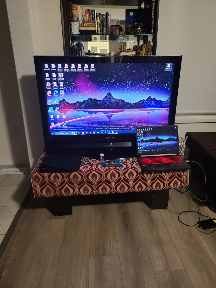 Samsung 46 inch TV image indicator(2)