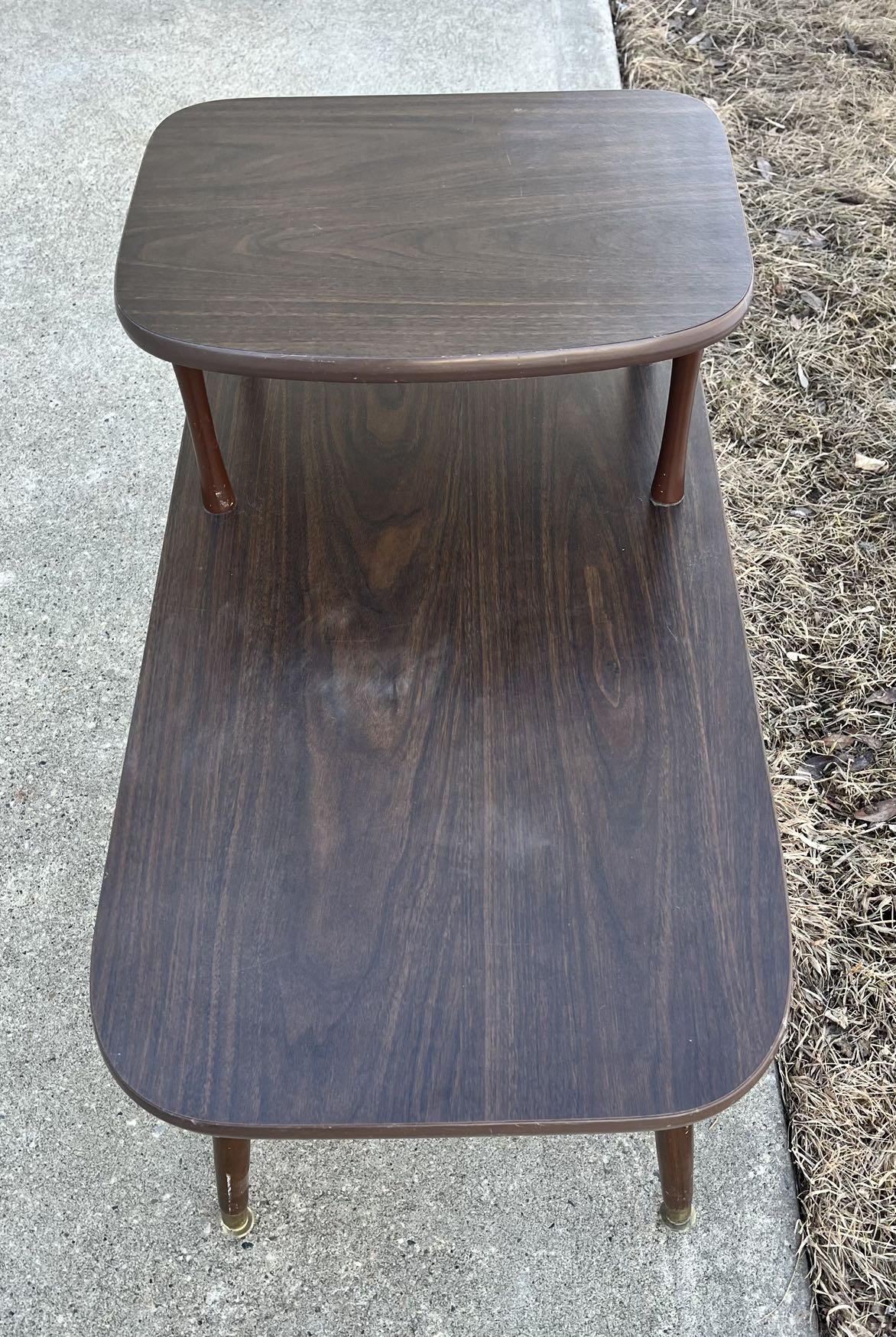 Mid-Century Modern End Table - $30 - photo 3
