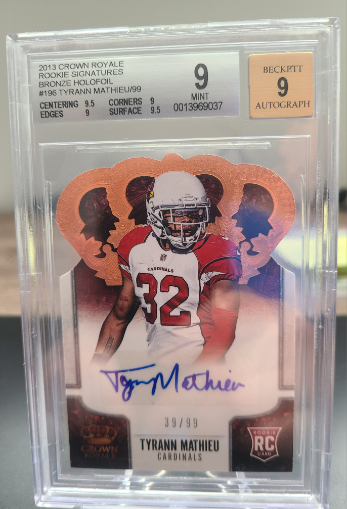 2013 Tyrann Mathieu Football Rookie Card