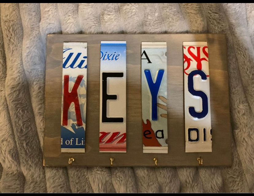 License Plate Key Holder thumbnail