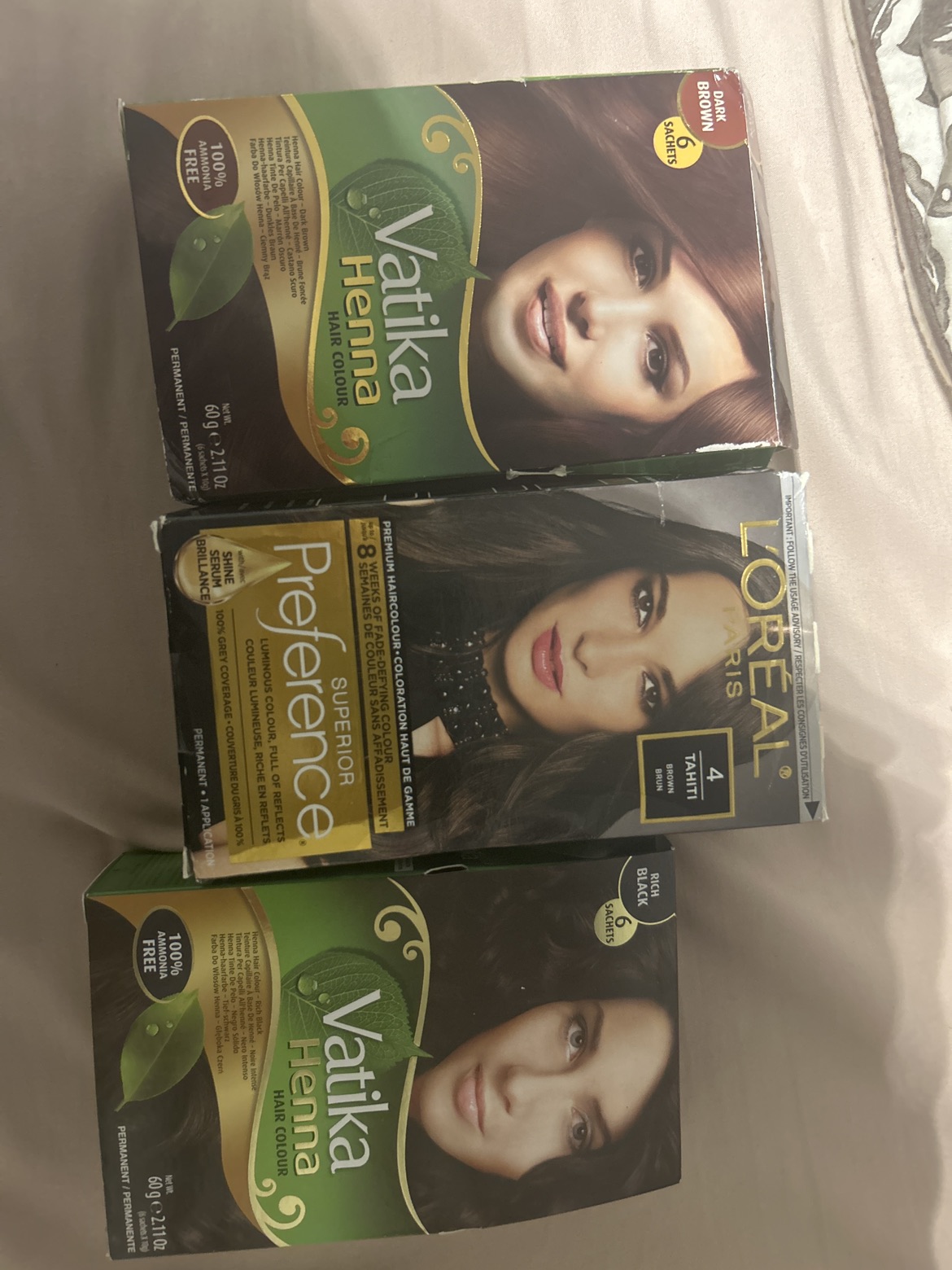 Hair colour thumbnail