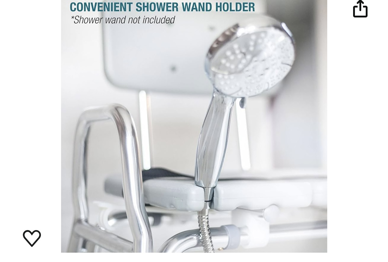 DMIHeavy-duty Sliding Transfer Bench Shower