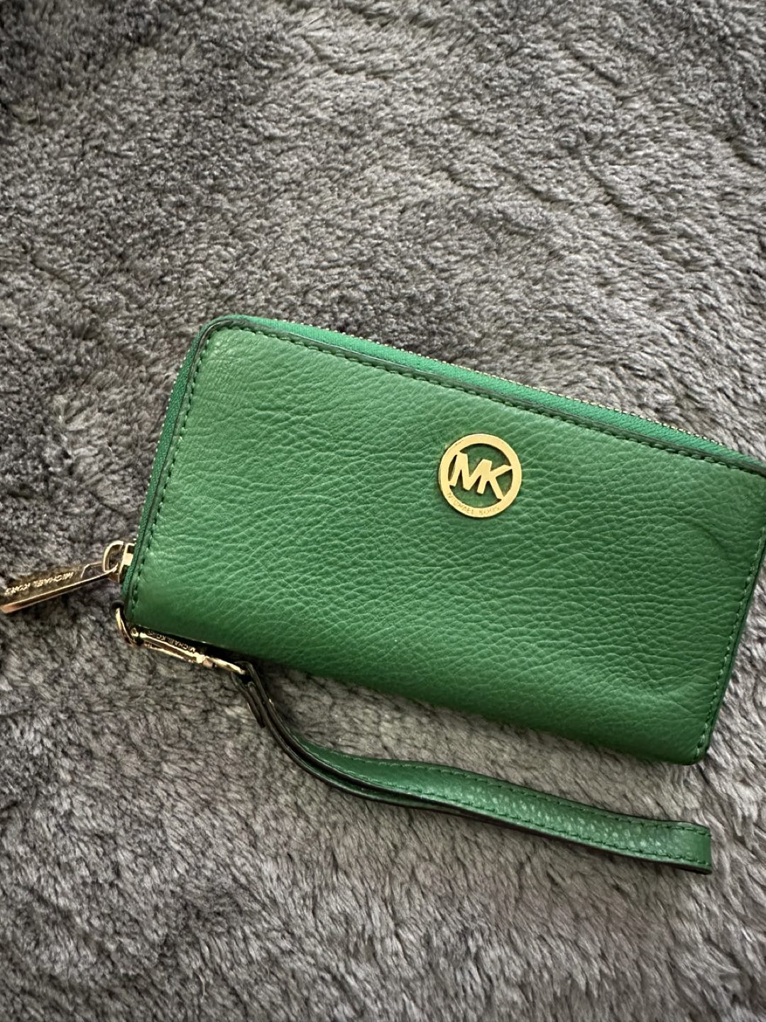 MK Phone Wallet, Green