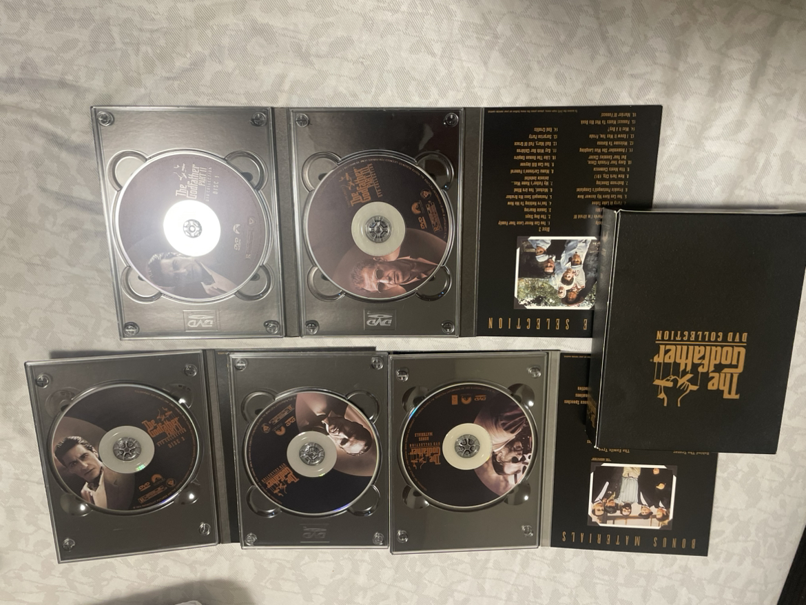 The God Father DVD collection - photo 2
