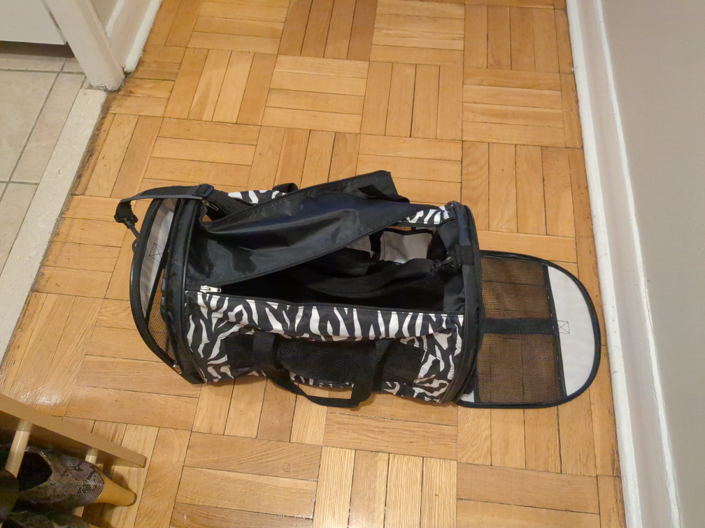 soft sided foldable cat carrier - photo 2