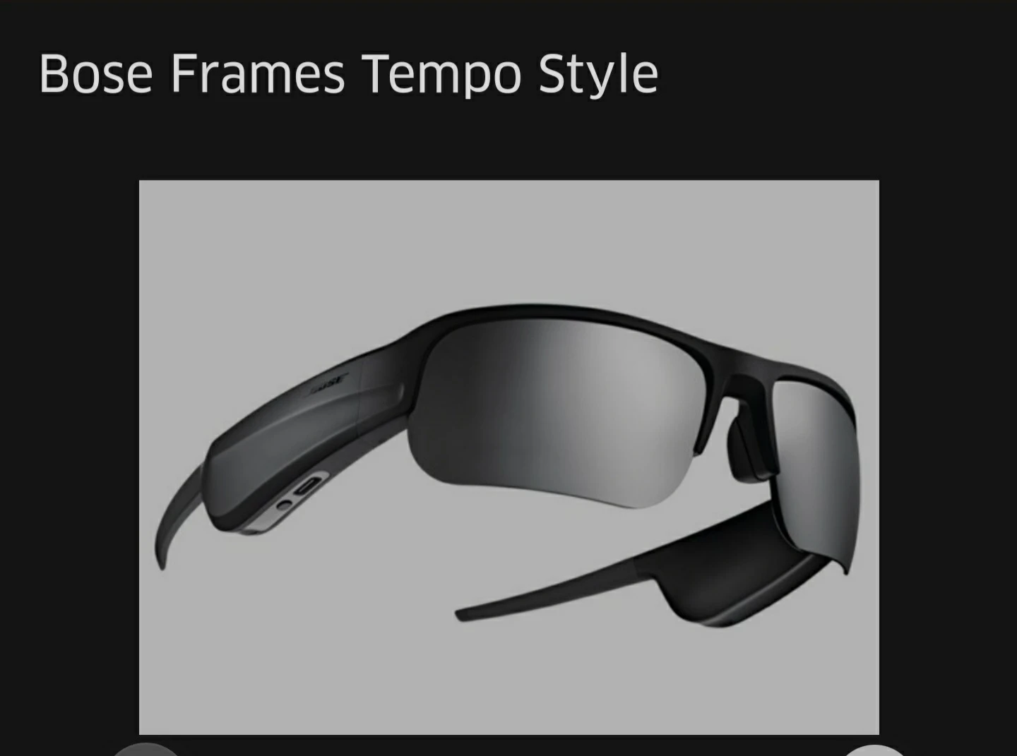 Bose Tempo Sunglasses - photo 5