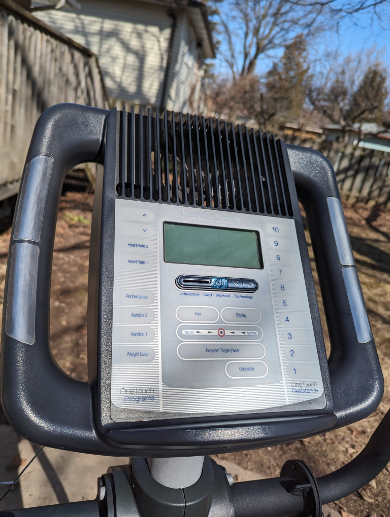 Nordic track audio Strider elliptical - photo 3