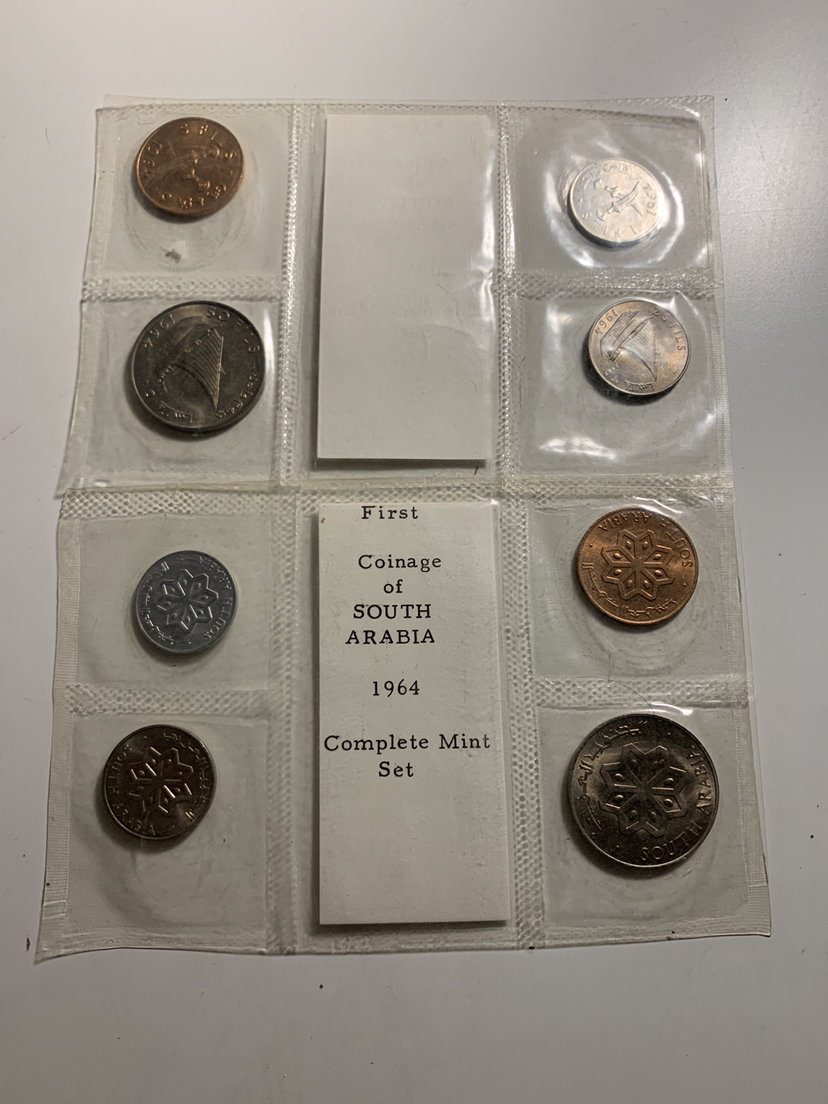1964 First Coinage of South Arabia Set
