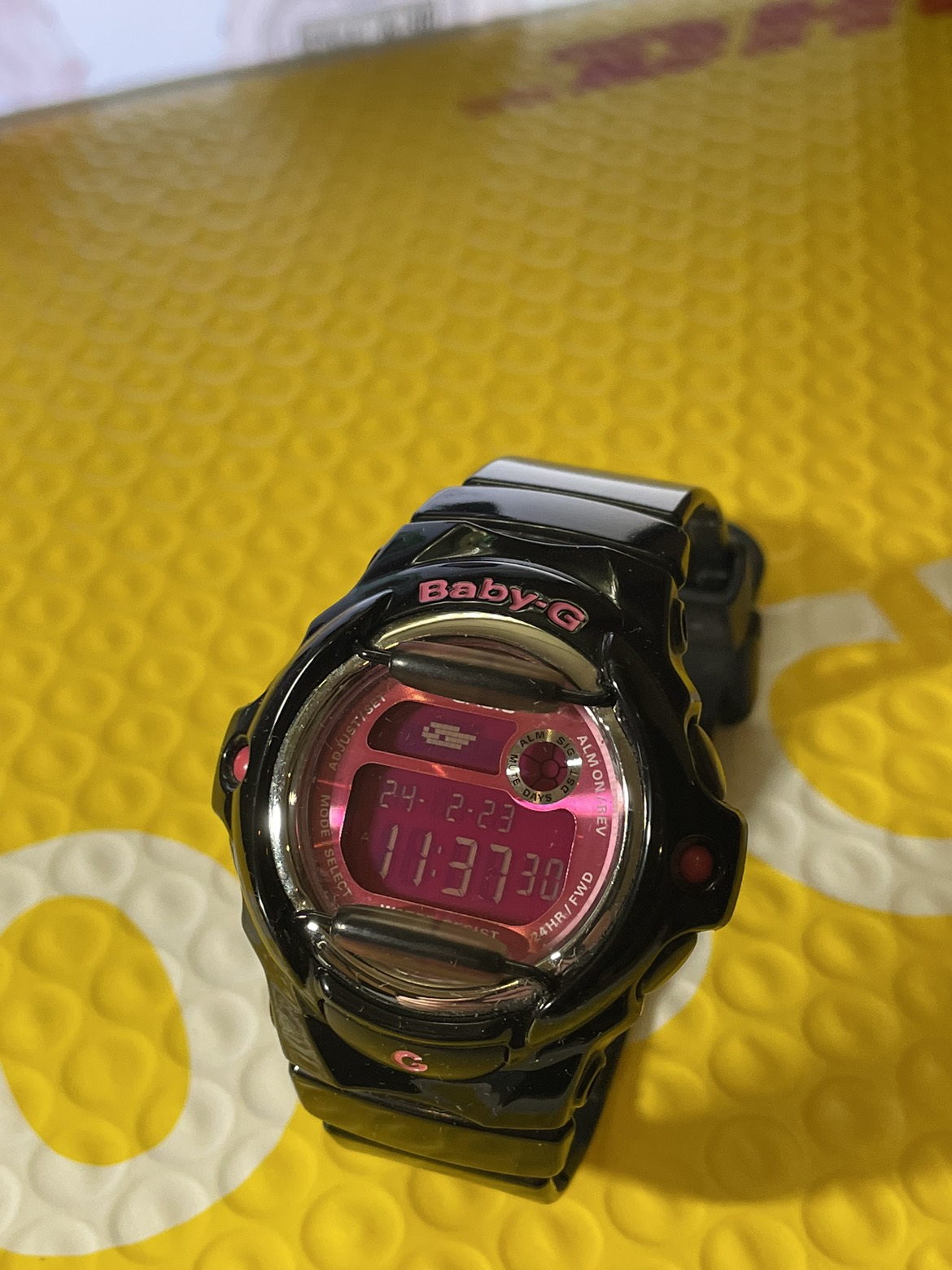 Casio Baby-G watch image indicator(3)