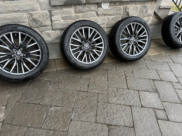 Lexus RX 350 F-Sport 20" Gunmetal OEM Wheels Package