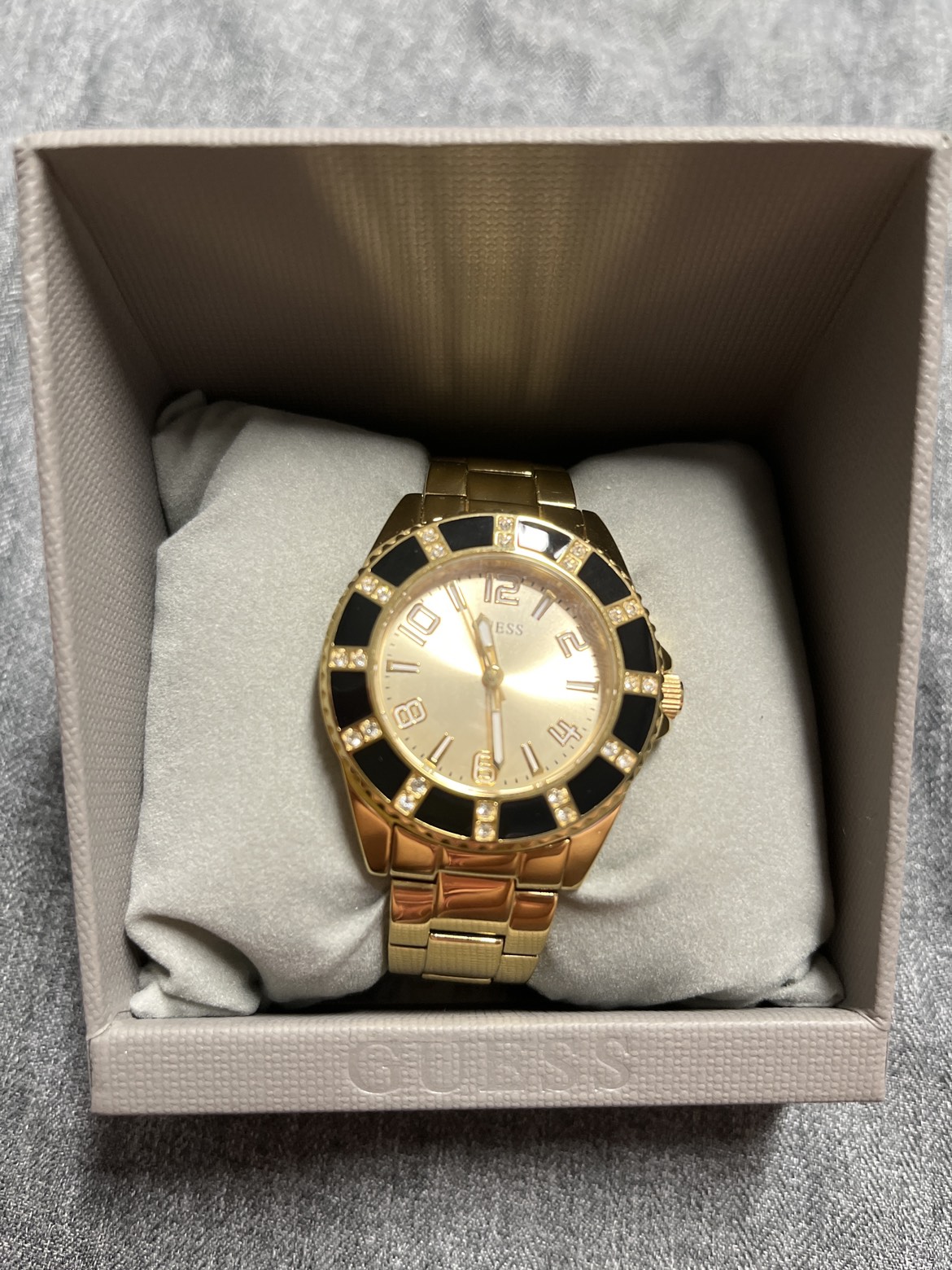 Guess Watch Gold and Black thumbnail