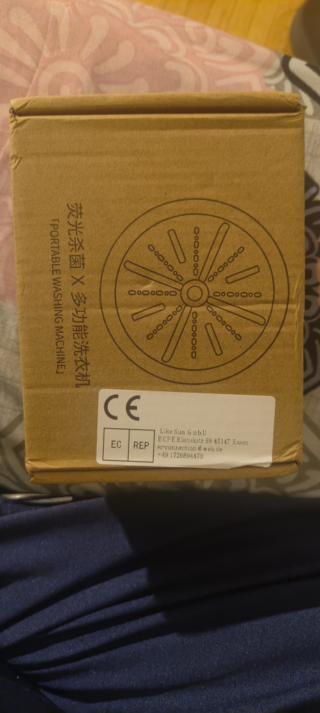 Timing Mini Washing Machine Portable Rotating Turbine - photo 5