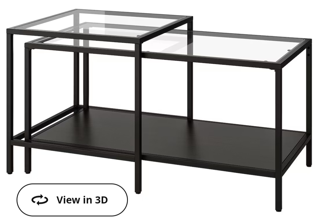 Nesting table originally bought from IKEA - photo 5