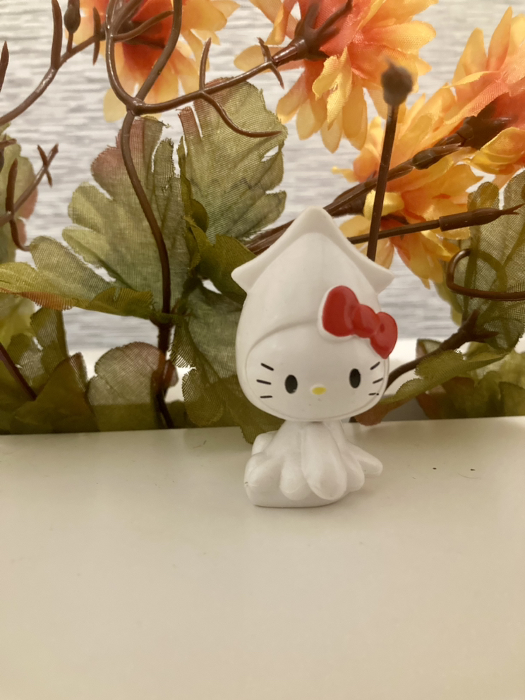 collectible squid hello kitty figure thumbnail