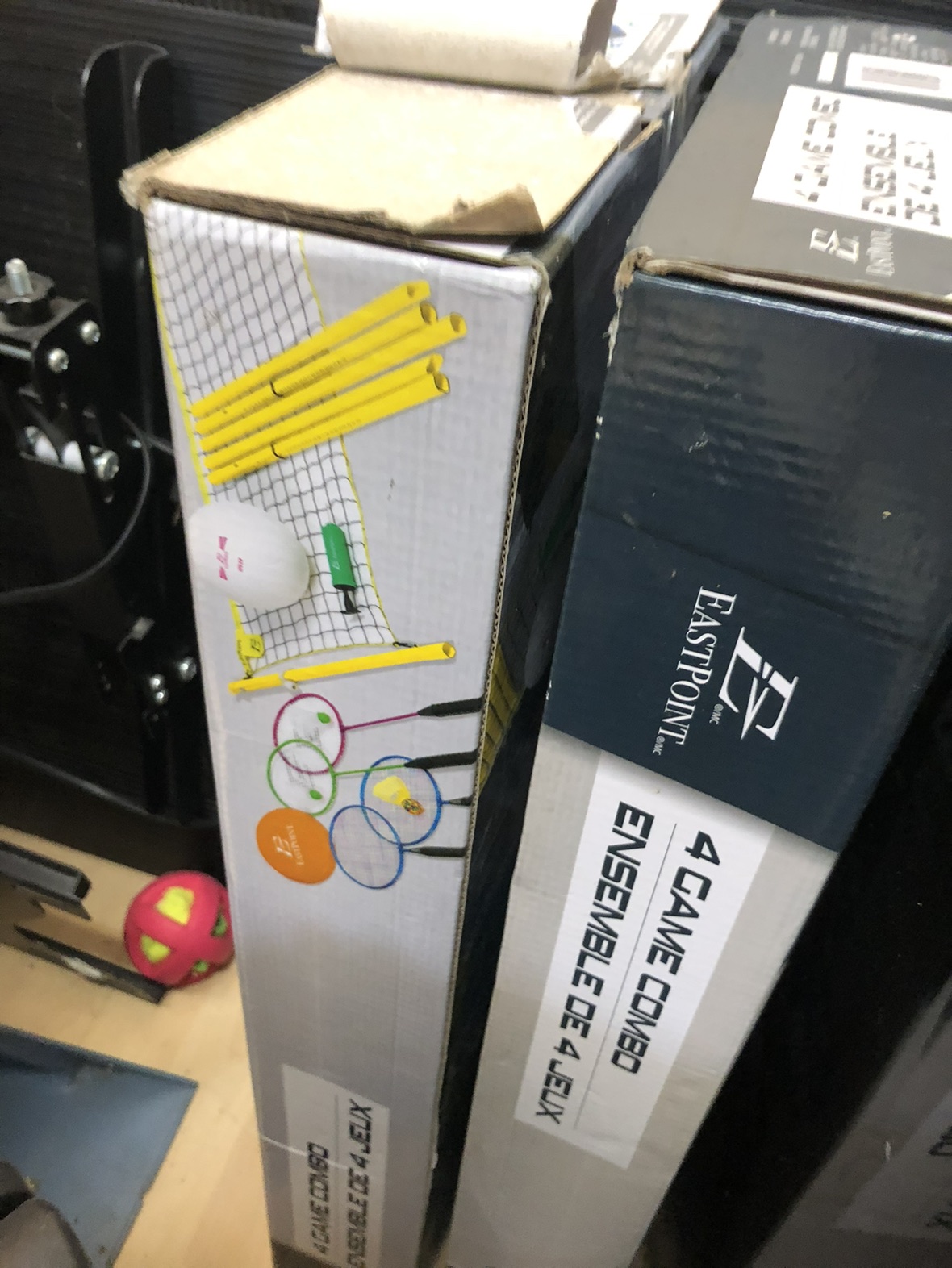 3 brand new in box 4 in one bam/vollyball etc 4 game combo - photo 2