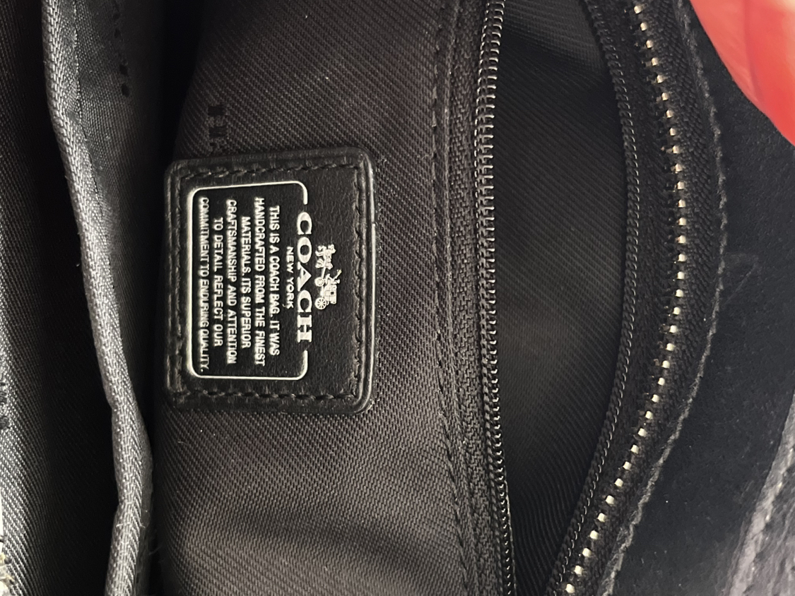 Coach Black Hand Bag - photo 3
