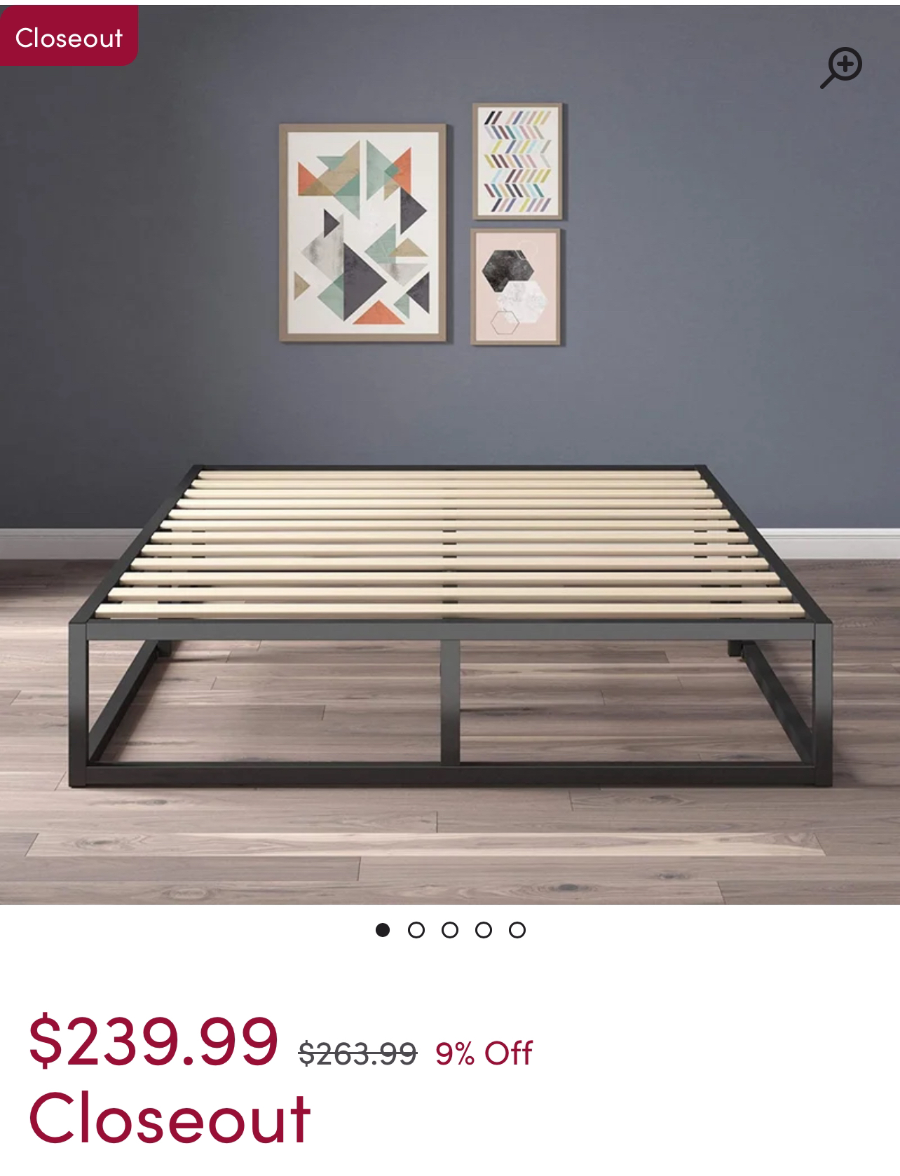 Queen Bed frame