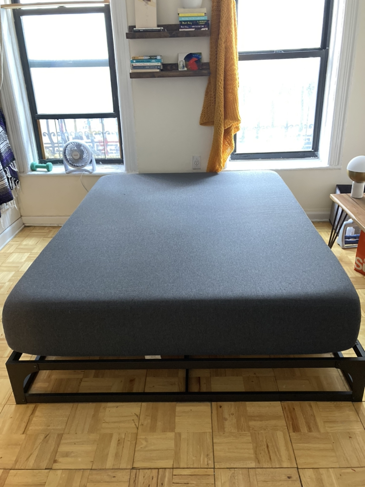 Queen Casper Mattress with Metal Frame