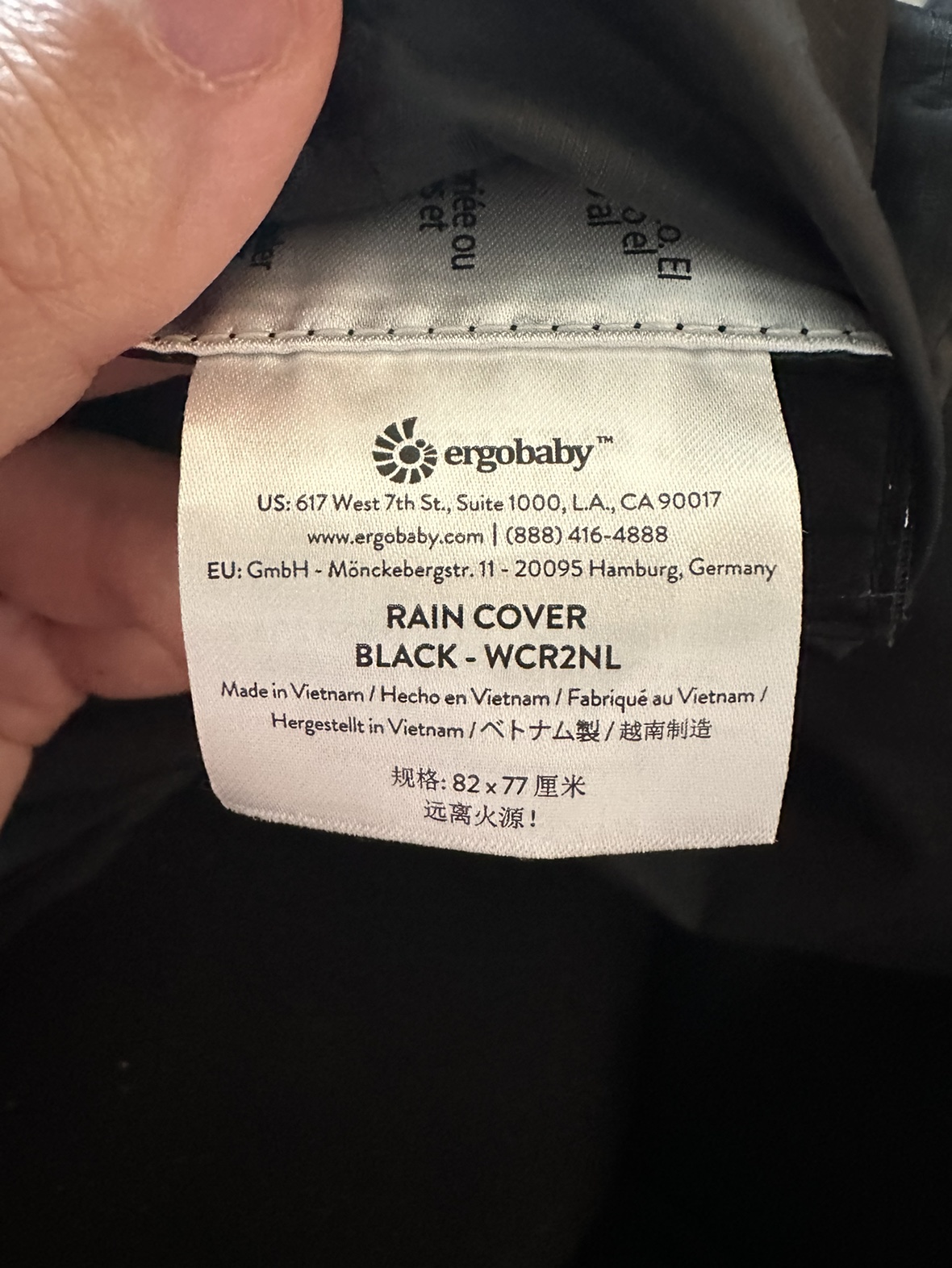 Ergobaby Rain Cover - photo 3