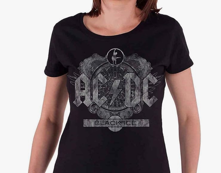 ACDC concert original T-shirt , xS size image indicator(3)