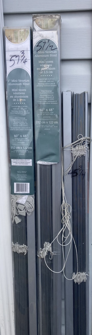 Brand New Venetian Mini Blinds (3 sets) - photo 3