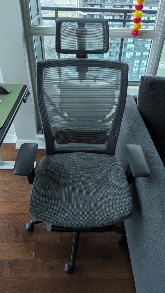 Autonomous AI Office chair, high back with neck rest - photo 2