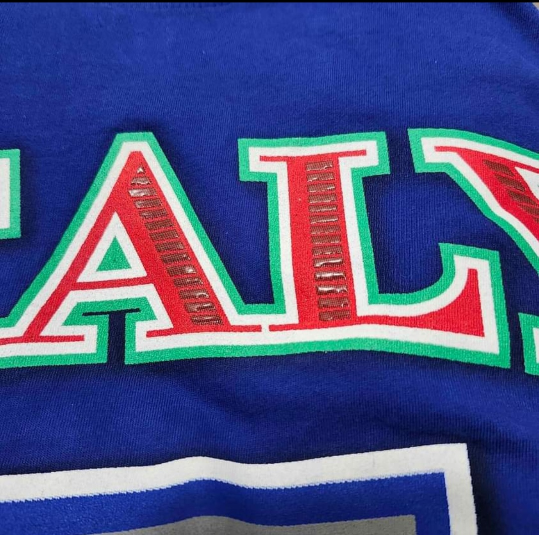ITALY SOCCER T-Shirt. #S #SMALL UNISEX image indicator(2)