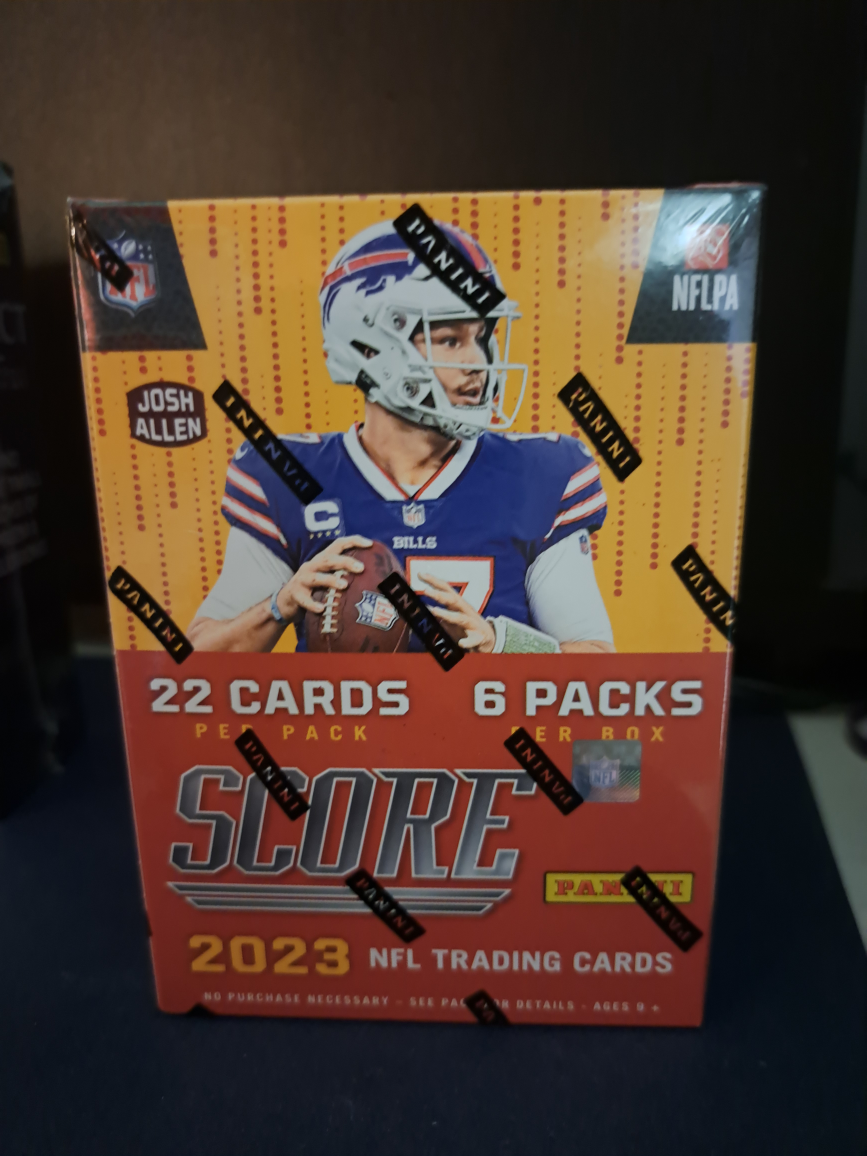 2023 Panini Score NFL Football Trading Cards Blaster Box