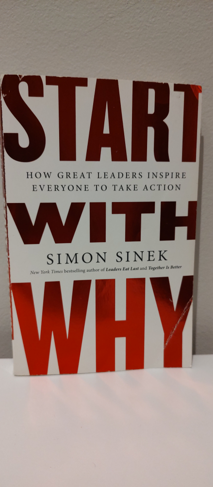 Book "Start with why" Simon Sinek