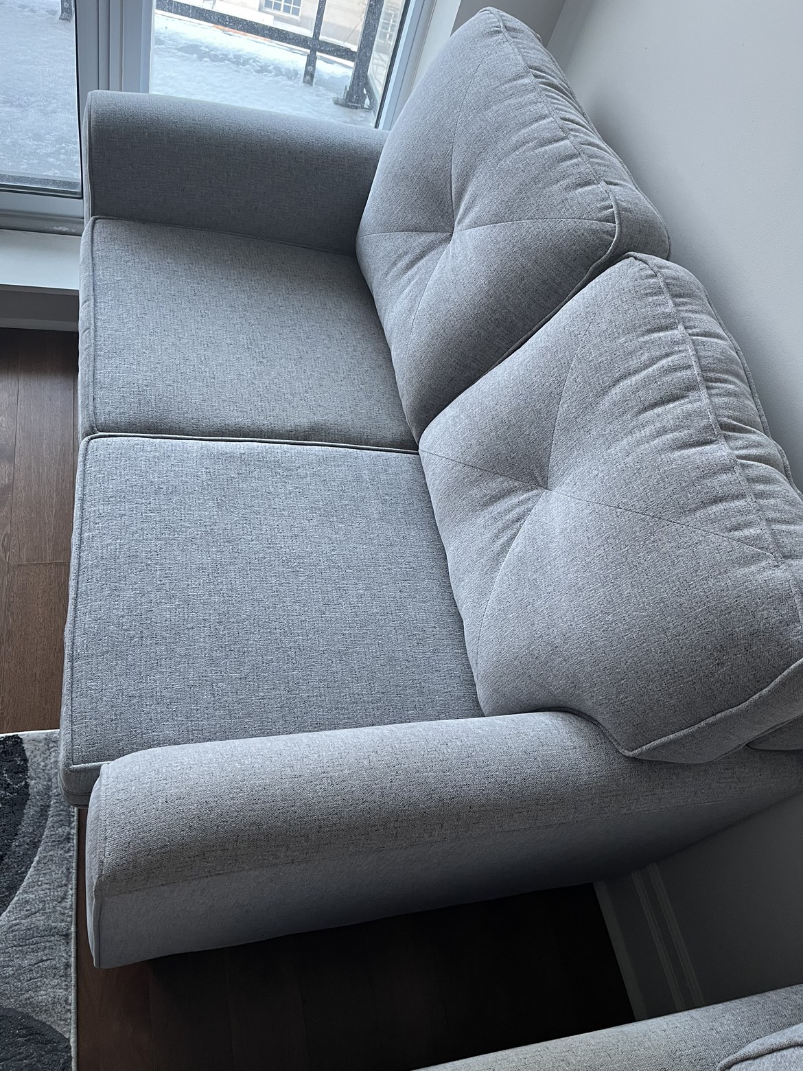 Sofa love seat and a single - photo 2